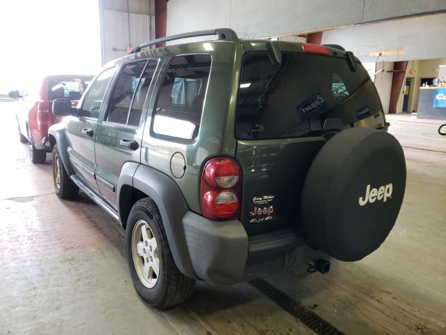 Photo 3 from auction – 2006 JEEP LIBERTY SP with VIN 1J4GL48K26W227337