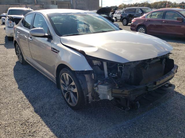 KIA OPTIMA SX 2015 with VIN 5XXGR4A77FG360946 - Photo from auction