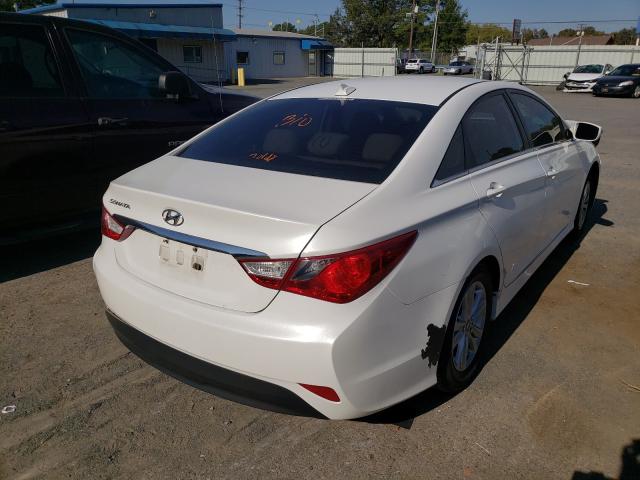 Photo 4 from auction – 2014 HYUNDAI SONATA GLS with VIN 5NPEB4AC5EH877884