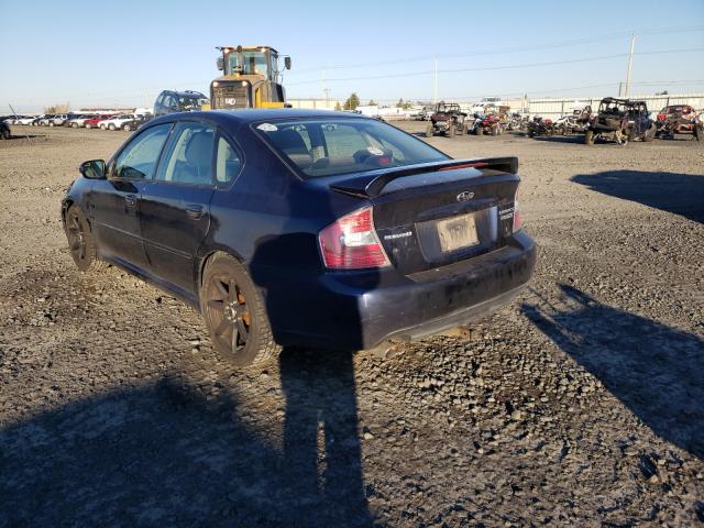 Photo 3 from auction – 2005 SUBARU LEGACY GT with VIN 4S3BL686754205066