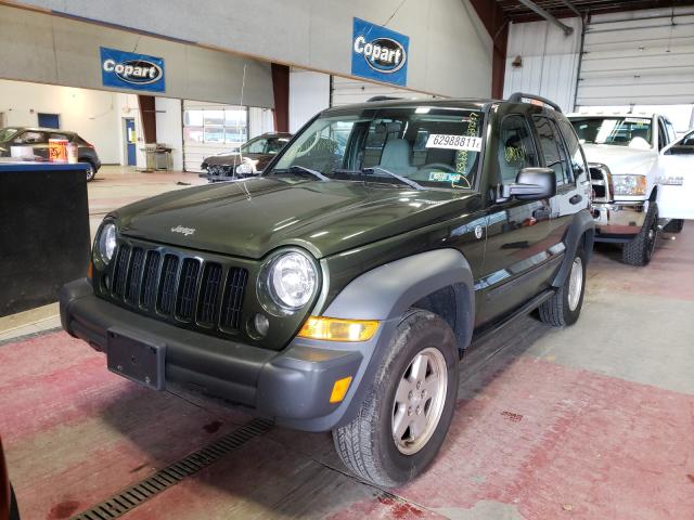 Photo 2 from auction – 2006 JEEP LIBERTY SP with VIN 1J4GL48K26W227337