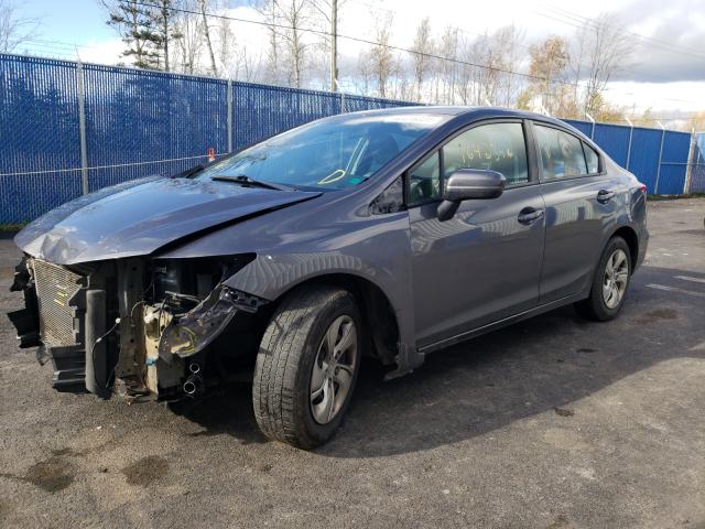 Photo 2 from auction – 2015 HONDA CIVIC LX with VIN 2HGFB2F4XFH003360