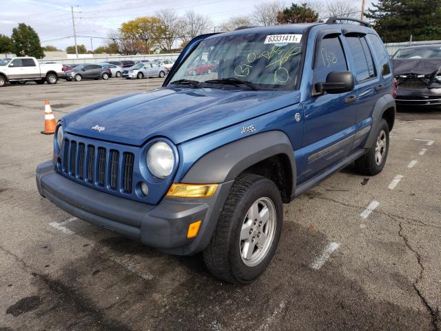Photo 2 from auction – 2006 JEEP LIBERTY SP with VIN 1J4GL48K96W249089