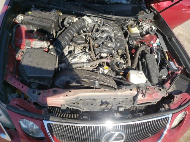 Photo 7 from auction – 2007 LEXUS GS 350 with VIN JTHBE96S770025381