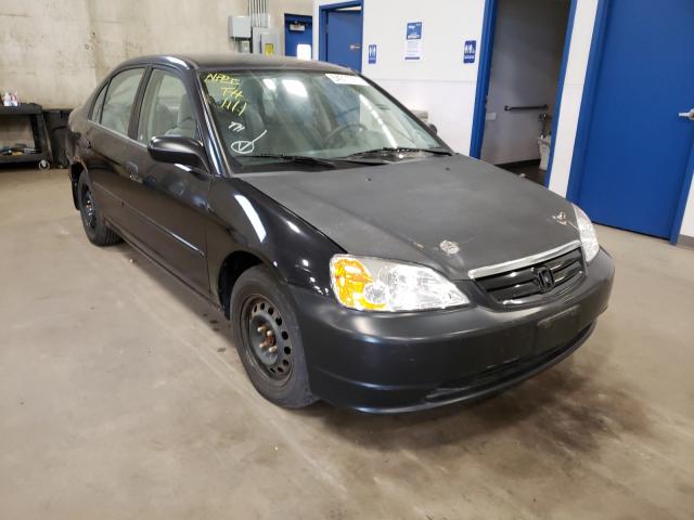HONDA CIVIC LX 2001 with VIN 2HGES16561H520307 - Photo from auction