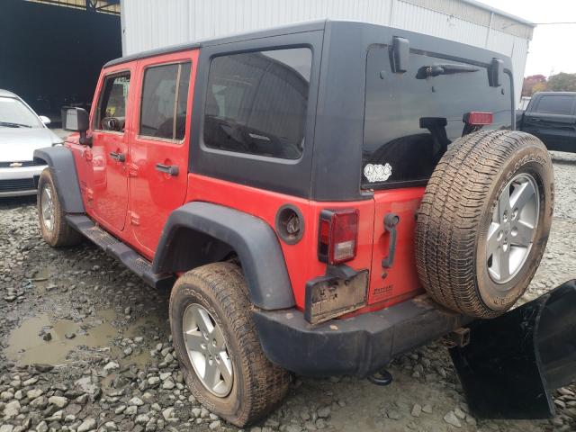 Photo 3 from auction – 2013 JEEP WRANGLER U with VIN 1C4BJWDG3DL642894