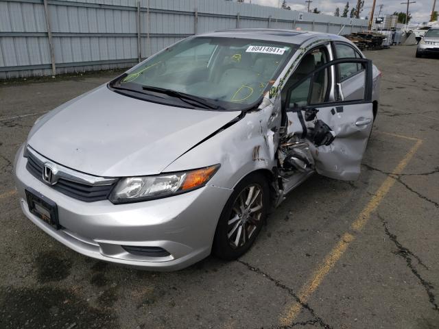 Photo 2 from auction – 2012 HONDA CIVIC EX with VIN 19XFB2F85CE308578