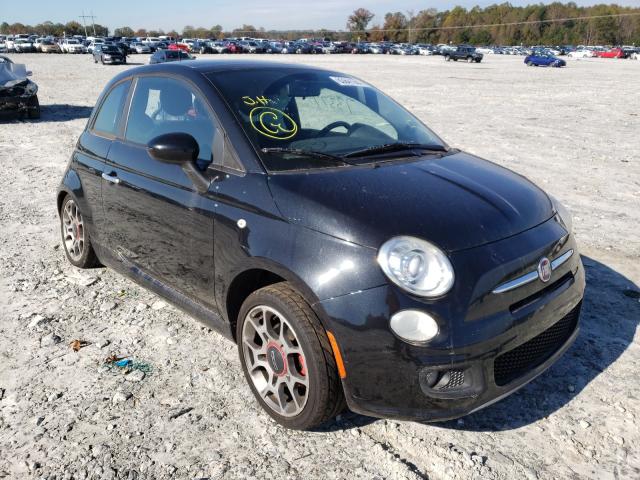 FIAT 500 SPORT 2013 with VIN 3C3CFFBR0DT554582 - Photo from auction