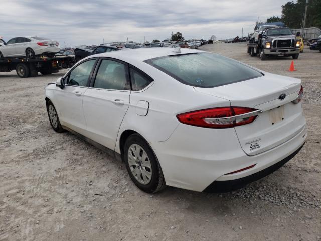 Photo 3 from auction – 2020 FORD FUSION S with VIN 3FA6P0G74LR236444