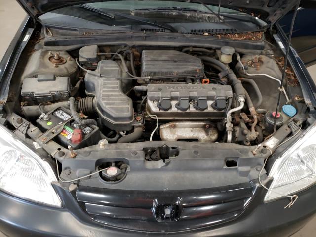 Photo 7 from auction – 2001 HONDA CIVIC LX with VIN 2HGES16561H520307