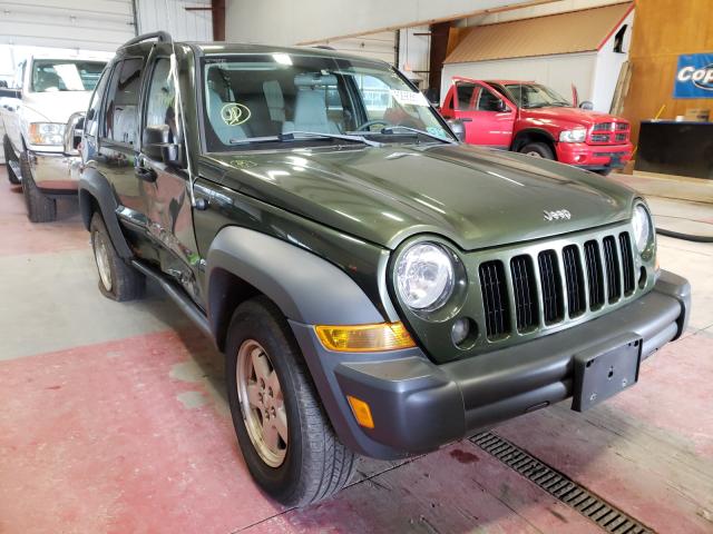 Photo 1 from auction – 2006 JEEP LIBERTY SP with VIN 1J4GL48K26W227337