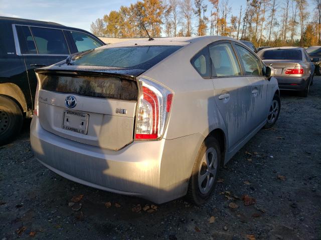 Photo 6 from auction – 2014 TOYOTA PRIUS with VIN JTDKN3DU9E1742679