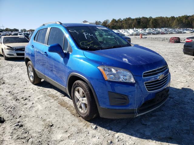 Photo 1 from auction – 2016 CHEVROLET TRAX 1LT with VIN KL7CJLSB4GB629556