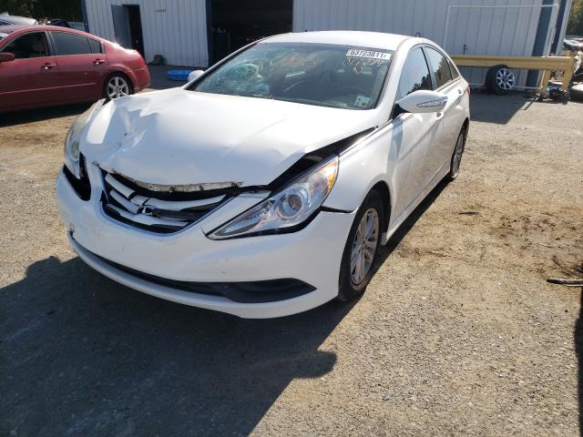 Photo 2 from auction – 2014 HYUNDAI SONATA GLS with VIN 5NPEB4AC5EH877884