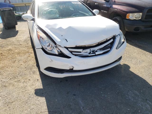 Photo 9 from auction – 2014 HYUNDAI SONATA GLS with VIN 5NPEB4AC5EH877884