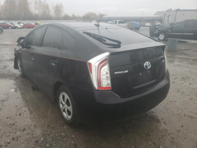 Photo 3 from auction – 2013 TOYOTA PRIUS with VIN JTDKN3DU1D0352082