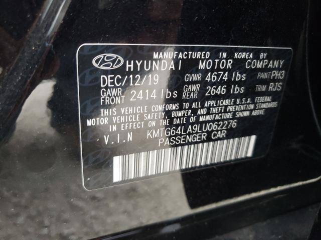 Photo 10 from auction – 2020 GENESIS G70 with VIN KMTG64LA9LU062276