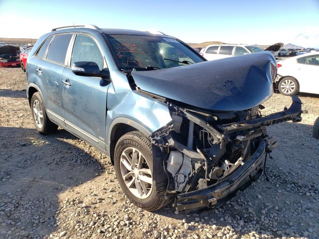 KIA SORENTO LX 2014 with VIN 5XYKTDA70EG548794 - Photo from auction