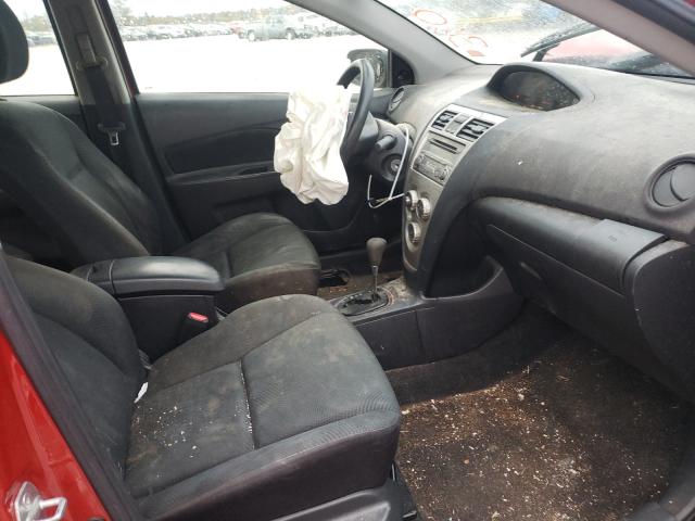 Photo 5 from auction – 2012 TOYOTA YARIS with VIN JTDBT4K37CL039265