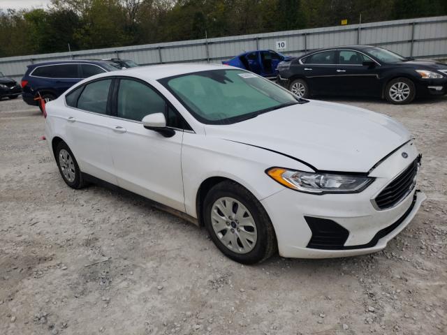 FORD FUSION S 2020 with VIN 3FA6P0G74LR236444 - Photo from auction