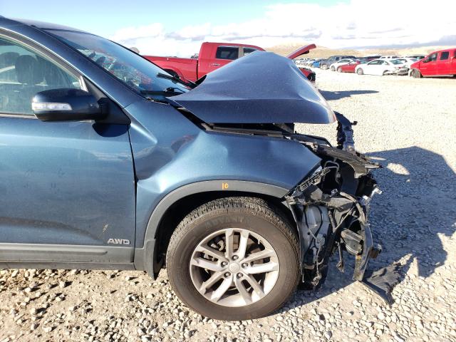 Photo 9 from auction – 2014 KIA SORENTO LX with VIN 5XYKTDA70EG548794