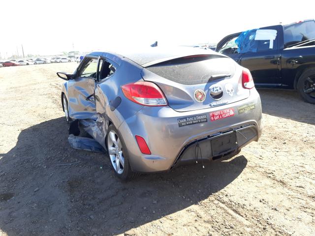 Photo 3 from auction – 2013 HYUNDAI VELOSTER with VIN KMHTC6AD5DU148325