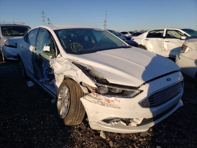 FORD FUSION SE 2017 with VIN 3FA6P0HD2HR353659 - Photo from auction