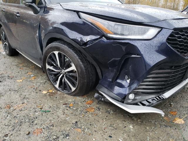 Photo 9 from auction – 2021 TOYOTA HIGHLANDER with VIN 5TDLZRBH1MS058874