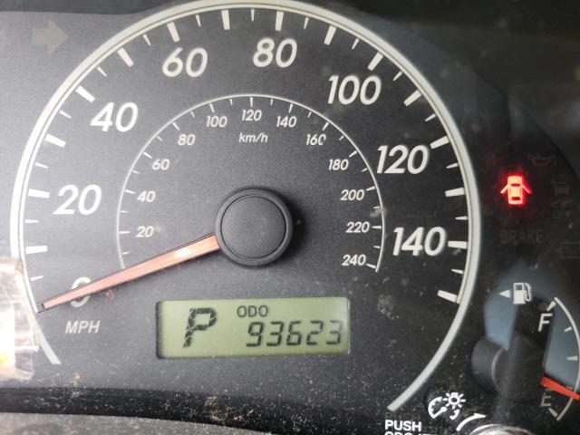 Photo 8 from auction – 2011 TOYOTA COROLLA BA with VIN JTDBU4EE0B9128410