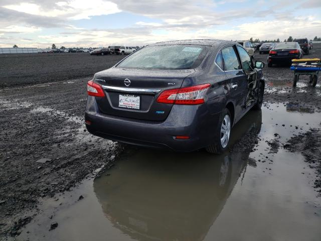 Photo 4 from auction – 2014 NISSAN SENTRA S/S with VIN 3N1AB7AP4EL663295