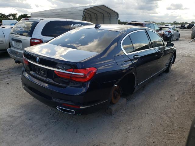 Photo 4 from auction – 2017 BMW 740 I with VIN WBA7E2C53HG740161
