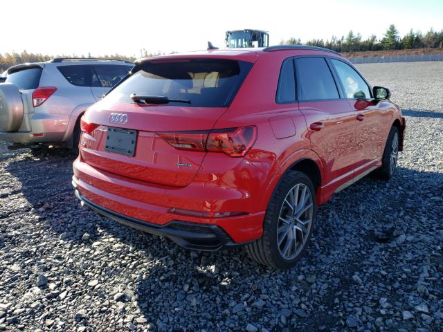 Photo 4 from auction – 2020 AUDI Q3 PRESTIG with VIN WA1FECF39L1042335