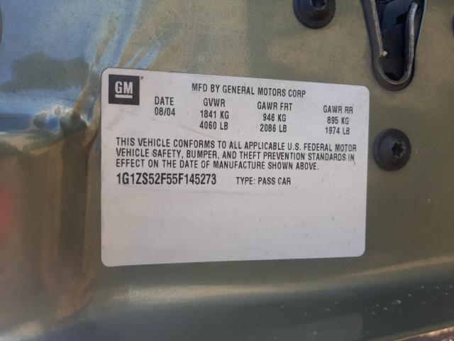 Photo 10 from auction – 2005 CHEVROLET MALIBU with VIN 1G1ZS52F55F145273
