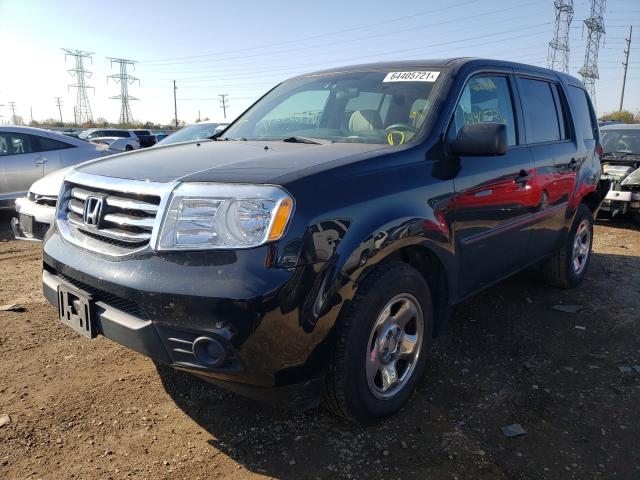 Photo 2 from auction – 2014 HONDA PILOT LX with VIN 5FNYF4H20EB041865