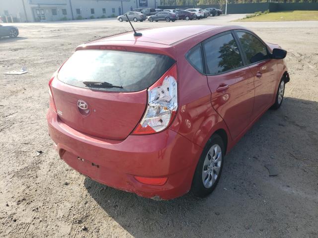 Photo 4 from auction – 2017 HYUNDAI ACCENT SE with VIN KMHCT5AEXHU335584