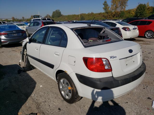 Photo 3 from auction – 2009 KIA RIO BASE with VIN KNADE223896487283