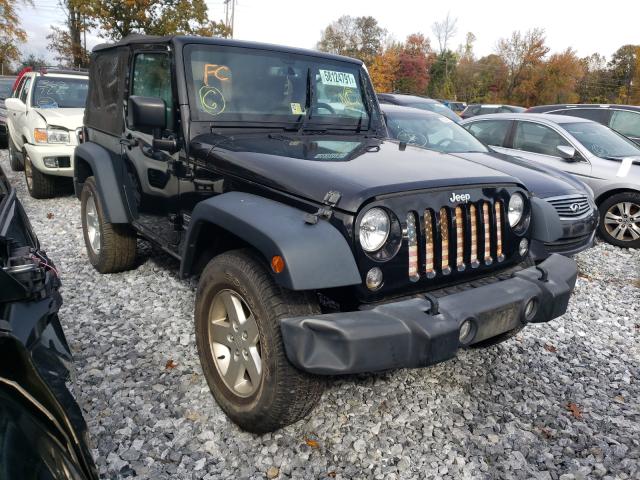 JEEP WRANGLER S 2016 with VIN 1C4AJWAG2GL145629 - Photo from auction