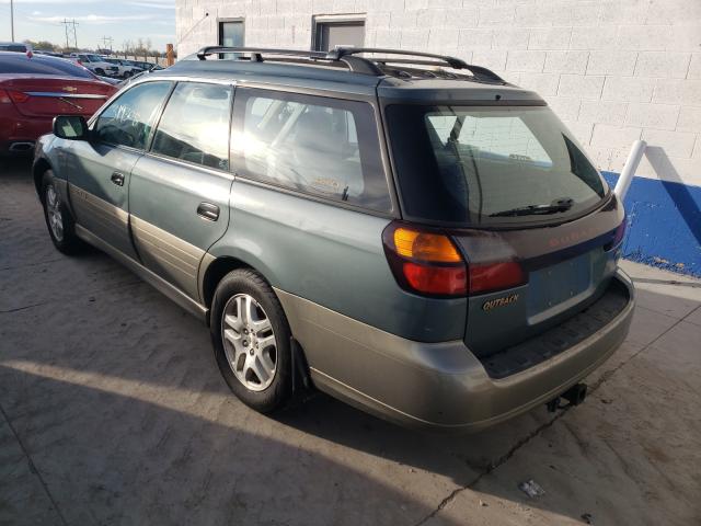 Photo 3 from auction – 2001 SUBARU LEGACY OUT with VIN 4S3BH675617627414