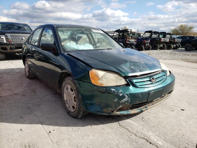 Photo 9 from auction – 2001 HONDA CIVIC DX with VIN 2HGES16261H525514