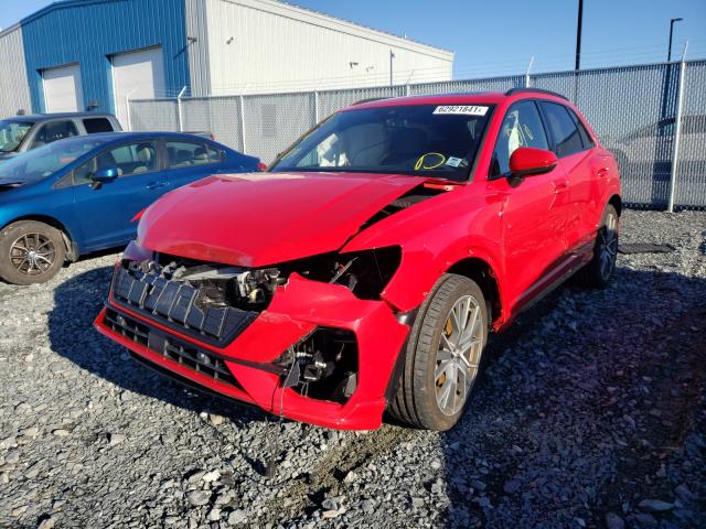 Photo 2 from auction – 2020 AUDI Q3 PRESTIG with VIN WA1FECF39L1042335
