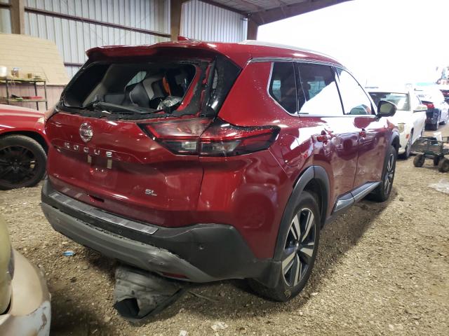 Photo 4 from auction – 2021 NISSAN ROGUE SL with VIN 5N1AT3CA8MC704934