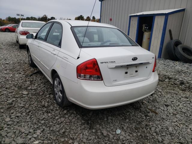Photo 3 from auction – 2008 KIA SPECTRA EX with VIN KNAFE121185549189