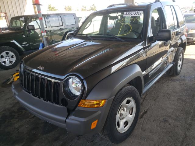 Photo 2 from auction – 2006 JEEP LIBERTY SP with VIN 1J4GL48K06W245643