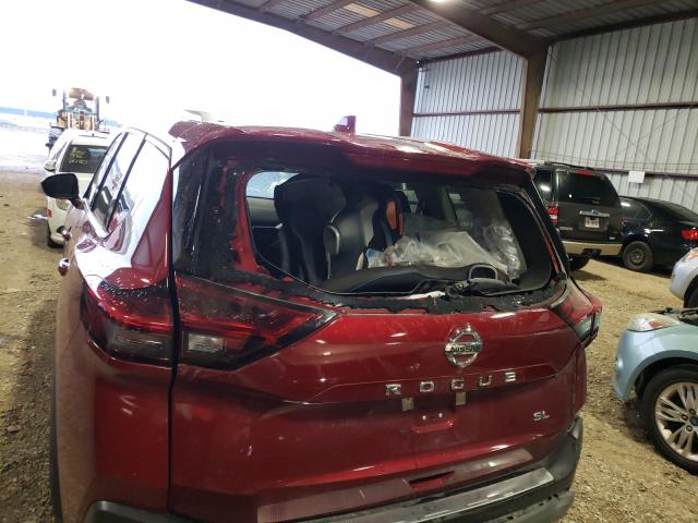 Photo 9 from auction – 2021 NISSAN ROGUE SL with VIN 5N1AT3CA8MC704934