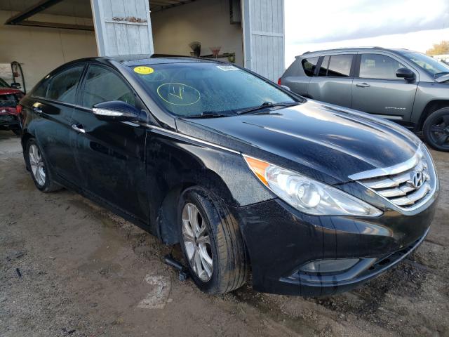 HYUNDAI SONATA SE 2013 with VIN 5NPEC4ACXDH577205 - Photo from auction