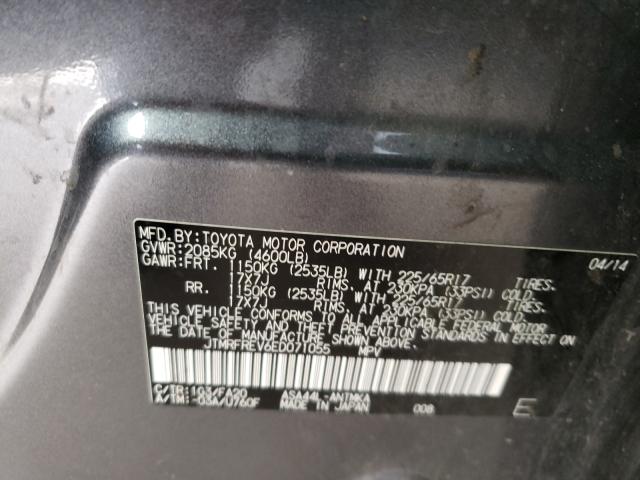 Photo 10 from auction – 2014 TOYOTA RAV4 with VIN JTMRFREV6ED071055