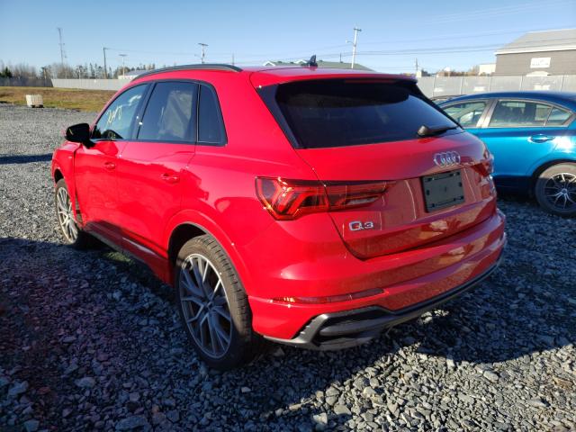 Photo 3 from auction – 2020 AUDI Q3 PRESTIG with VIN WA1FECF39L1042335