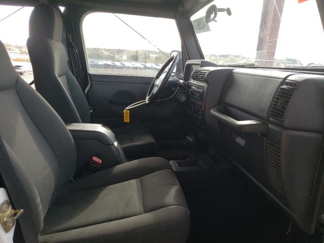 Photo 5 from auction – 2006 JEEP WRANGLER X with VIN 1J4FA39S96P737771