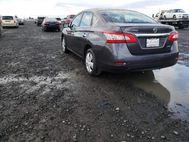 Photo 3 from auction – 2014 NISSAN SENTRA S/S with VIN 3N1AB7AP4EL663295
