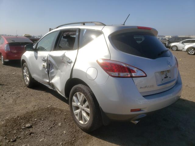 Photo 3 from auction – 2012 NISSAN MURANO S with VIN JN8AZ1MW1CW200566